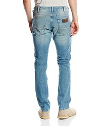 hellblaue Jeans von Wrangler