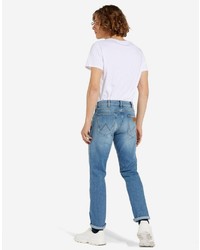 hellblaue Jeans von Wrangler