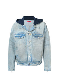 hellblaue Jeansjacke von 424