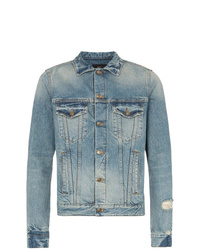 hellblaue Jeansjacke von Alanui