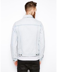 hellblaue Jeansjacke von Asos