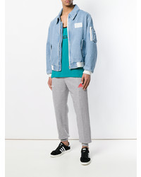 hellblaue Jeansjacke von Gosha Rubchinskiy