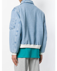 hellblaue Jeansjacke von Gosha Rubchinskiy