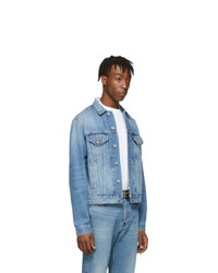 hellblaue Jeansjacke von Balenciaga