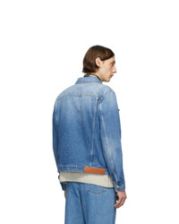 hellblaue Jeansjacke von Loewe