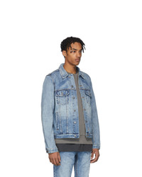 hellblaue Jeansjacke von Ksubi