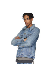 hellblaue Jeansjacke von Ksubi