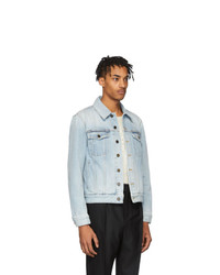 hellblaue Jeansjacke von Saint Laurent