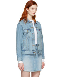 hellblaue Jeansjacke von Levi's