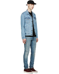 hellblaue Jeansjacke von Levi's