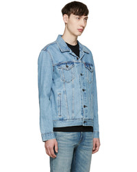 hellblaue Jeansjacke von Levi's