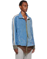 hellblaue Jeansjacke von Greg Lauren