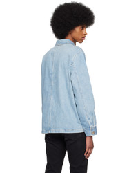 hellblaue Jeansjacke von A.P.C.