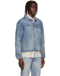 hellblaue Jeansjacke von John Elliott