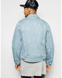 hellblaue Jeansjacke von Asos