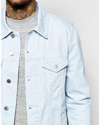 hellblaue Jeansjacke von Asos