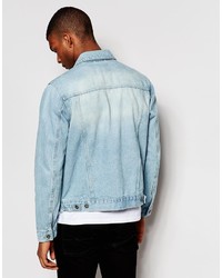 hellblaue Jeansjacke von Asos