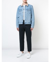 hellblaue Jeansjacke von A.P.C.