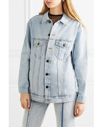 hellblaue Jeansjacke von Alexander Wang