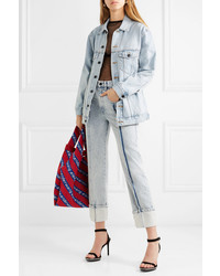 hellblaue Jeansjacke von Alexander Wang