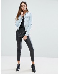 hellblaue Jeansjacke von Noisy May