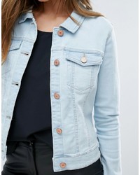 hellblaue Jeansjacke von Noisy May