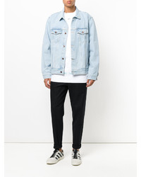 hellblaue Jeansjacke von Off-White