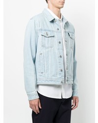 hellblaue Jeansjacke von AMI Alexandre Mattiussi