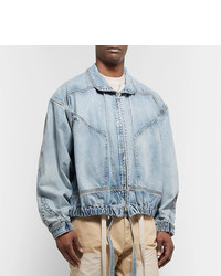 hellblaue Jeansjacke von Fear Of God