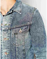 hellblaue Jeansjacke von Lee