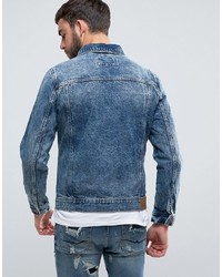 hellblaue Jeansjacke von Pull&Bear