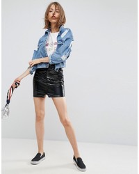 hellblaue Jeansjacke von Asos