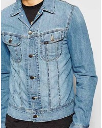 hellblaue Jeansjacke von Lee