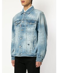 hellblaue Jeansjacke von DSQUARED2