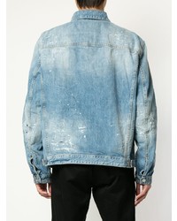 hellblaue Jeansjacke von DSQUARED2