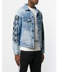 hellblaue Jeansjacke von Off-White