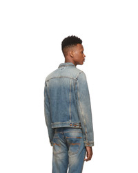 hellblaue Jeansjacke von Nudie Jeans