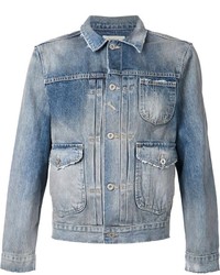 hellblaue Jeansjacke