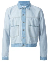 hellblaue Jeansjacke