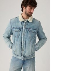 hellblaue Jeansjacke von Levi's