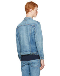 hellblaue Jeansjacke von Levi's