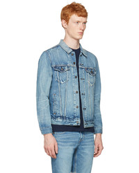 hellblaue Jeansjacke von Levi's