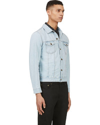 hellblaue Jeansjacke von Saint Laurent