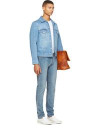 hellblaue Jeansjacke von Acne Studios