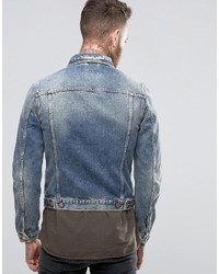 hellblaue Jeansjacke von Nudie Jeans