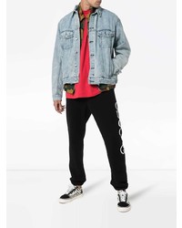 hellblaue Jeansjacke von Ksubi