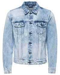 hellblaue Jeansjacke von ONLY & SONS