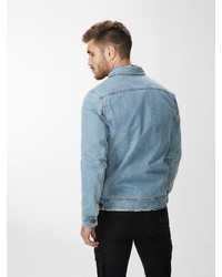 hellblaue Jeansjacke von Produkt