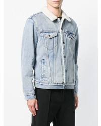 hellblaue Jeansjacke von Levi's