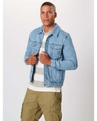 hellblaue Jeansjacke von Solid